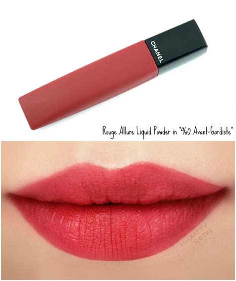 rouge allure liquid powder chanel 960|chanel rouge allure laque 72.